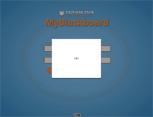 Tablet Screenshot of blackboard.sscc.edu
